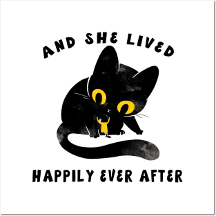 AND SHE LIVED HAPPILY EVER AFTER Posters and Art